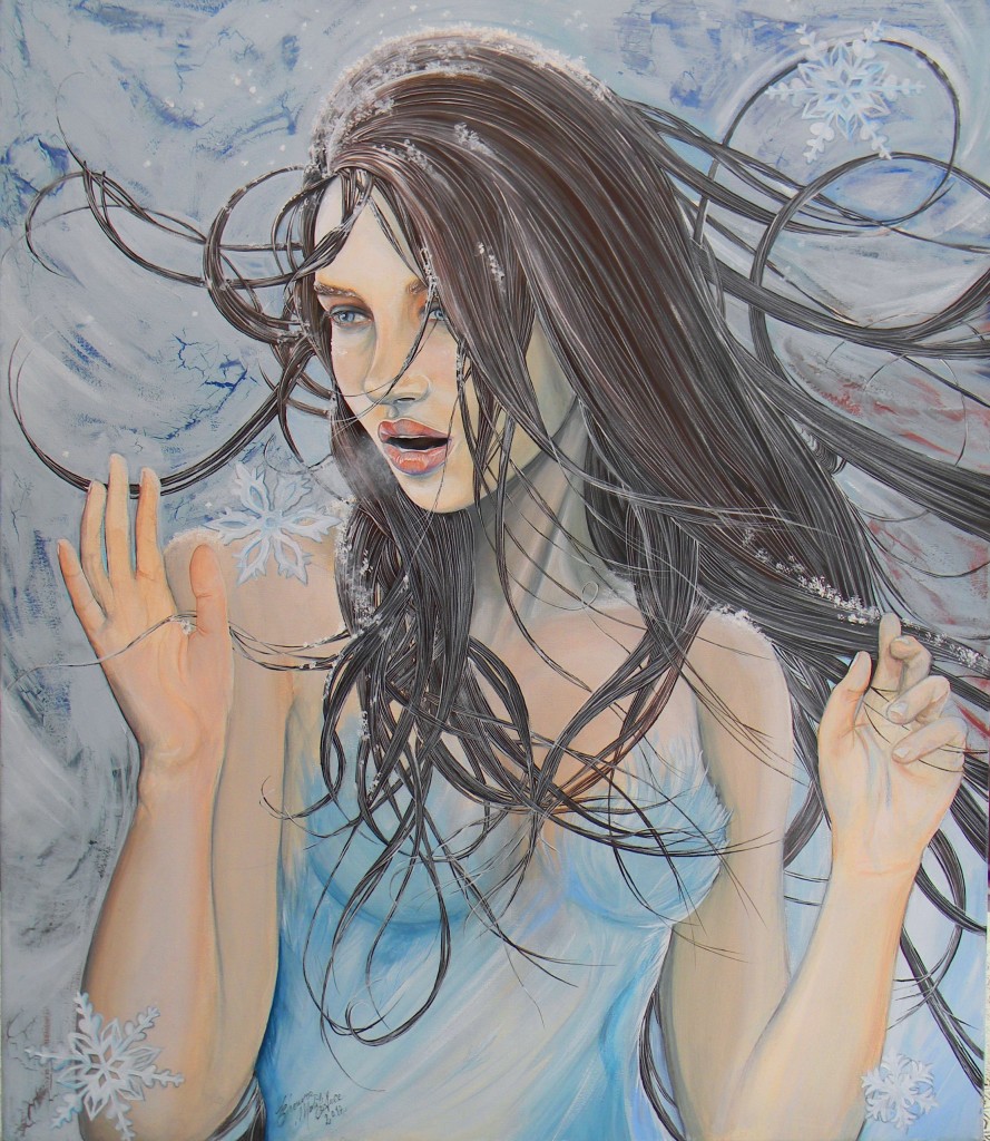 Frozen - acrilico su tel acm 40x60