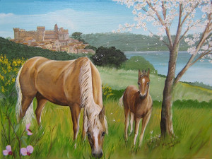 Primavera - Olio su tela cm 30x40