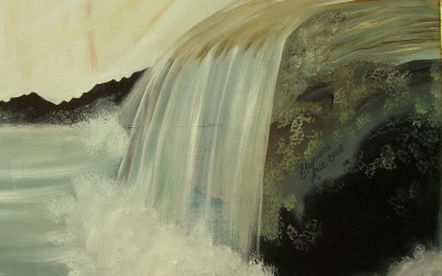 Ofelia - particolare roccia