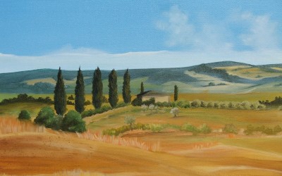 Paesaggio toscano - particolare